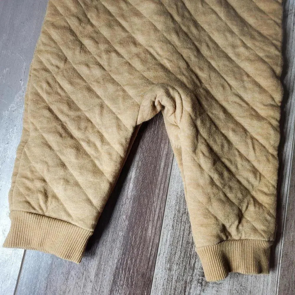 7 for all mankind Los Angeles Quilted Baby Bunting Snowsuit Size 3/6 Months - Picture 10 of 14